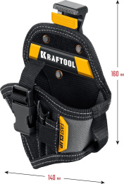 Сумка для инструментов Kraftool KH-5C 5карм. черный/желтый 38770