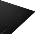 Электрическая варочная поверхность Indesit IRT 130, конфорок: 2 шт.,  стеклокерамика,  независимая, черный