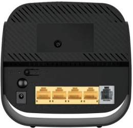 Wi-Fi роутер D-Link DSL-2640U/R1A,  Wi-Fi 4,  N150,  2.4ГГц, 4 LAN,  1 WAN/LAN, ADSL2+ (AnnexA/L/M), черный