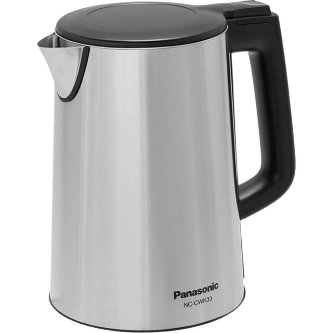 Чайник электрический Panasonic NC-CWK33, 1.5л, металл/пластик
