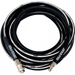 Шланг гибкий ПВХ с фитингами 9x14.5 мм, 15 м, черный Jeta PRO 5885015