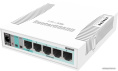 Управляемый коммутатор 2-го уровня Mikrotik RouterBOARD RB260GS настольный, 5xGbit, 1xSFP, PoE