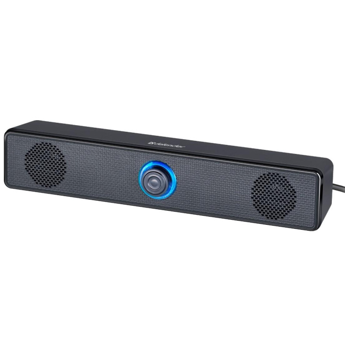 Саундбар DEFENDER Z2 черный (6Вт, подсветка, питание от USB) (65102)