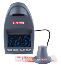Детектор банкнот DOCASH Lite D 9206 просмотровый