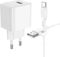 BOROFONE BAS11A/ Сетевое ЗУ/ 1 USB/ Выход: 10.5W/ White (B-04602)