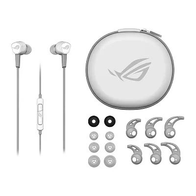 Гарнитура ASUS ROG CETRA II CORE ML In-ear Headphones w/ Mic Wired (3.5mm) 18g 20-40000Hz 9.4mm Drivers RTL (127215) {10} (90YH0360-B2UA00)