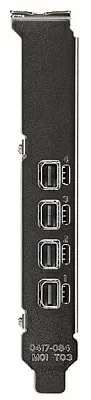 Видеокарта PNY. VGA PNY NVIDIA QUADRO T1000, 4 GB GDDR6/128 bit, PCI Express 4.0 x16, 4x mDP