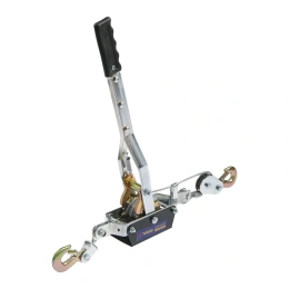 Рычажная лебедка TUNDRA двойное храповое колесо, тяга 4 т, подъем 1.6 т, трос 3 метра 1002762