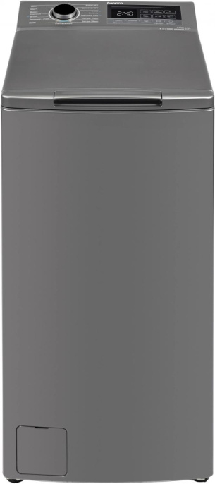Стиральная машина Бирюса WM-MT813/05 M, с вертикальной загрузкой, 8кг, 1300об/мин, с паром, инверторная