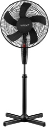 Вентилятор напольный Vitek VSF-1651 BK,  черный