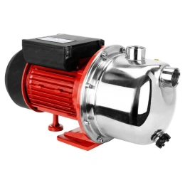 Поверхностный центробежный насос Jemix 750 Вт, напор 45 м, производительность 58 л/мин, макс. глубина всасывания 8 м, крыльчатка из РРО ПЦН/Н-58-45