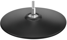 Тарелка опорная P.I.T. APLS17-125B для дрели, Ø125мм, хвостовик 6 мм, прижимная шайба, PVC