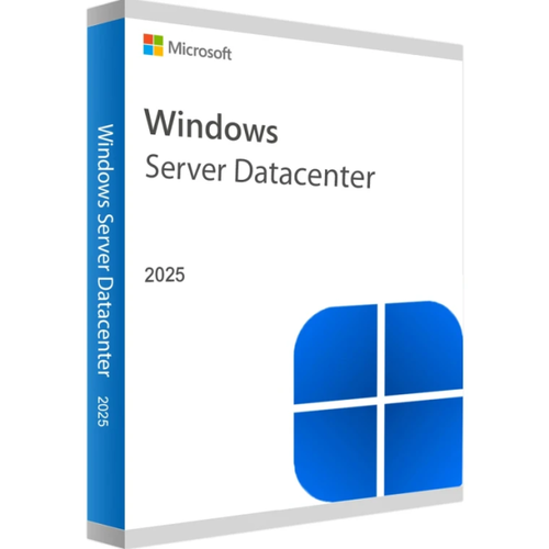 Комплект программного обеспечения Windows Svr Datacntr 2025 64Bit English 1pk DSP OEI DVD 16 Core