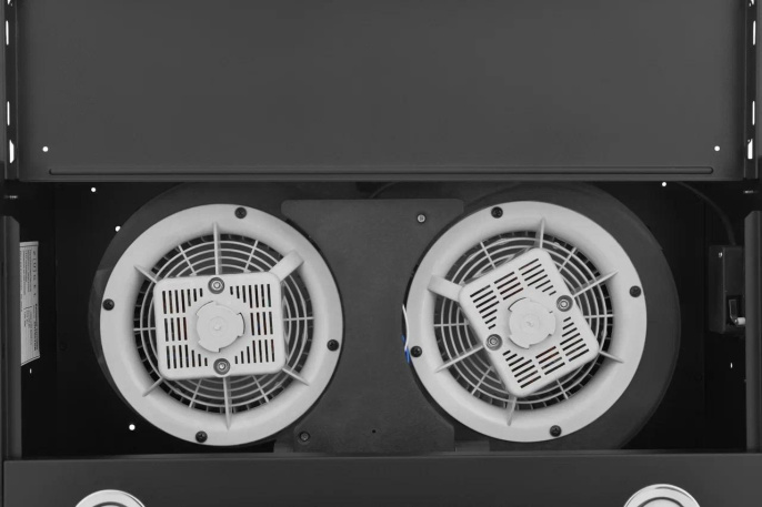 Вытяжка встраиваемая Zugel ZHT651GB черный управление: кнопочное 1 мотор