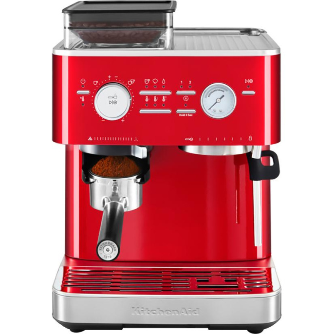 Полуавтоматическая кофемашина KitchenAid, цвет карамельное яблоко