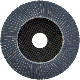 Диск шлифовальный Milwaukee SL50/115 GR120 Zirconium (4932472223) (лепестковый, подходит для черных металлов, нержавеющей стали, гибкий)