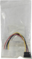 Кабель питания SATA ExeGate EX-CC-SATA-PS Molex 4pin/SATA15pin, 0,15м EX138936RUS
