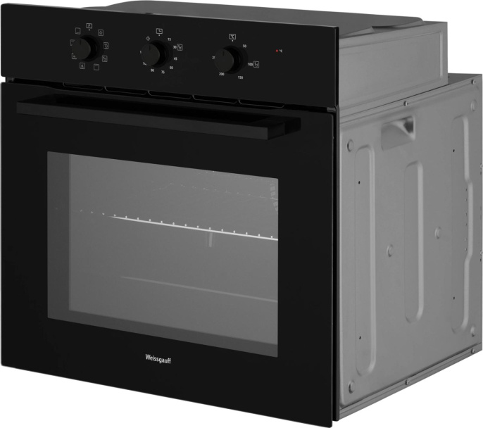 Духовой шкаф Электрический Weissgauff EOM 208 PDB Steam Clean черный