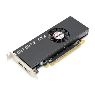 Видеокарта NVIDIA GeForce AFOX GTX1050Ti Single Fan (AF1050TI-4096D5L5) Low Profile 4Gb DDR5 DVI+HDMI+DP RTL