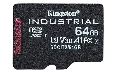 Карта памяти Kingston SDCIT2/64GBSP microSDXC Memory Card 64Gb UHS-I U3 V30 A1