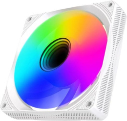 Вентилятор BLOODY BD-CF120ARGB1 120мм, 4-pin, 1600об/мин, 11 - 26 дБ, ARGB, белый, Ret [bd-cf120argb1-wh]