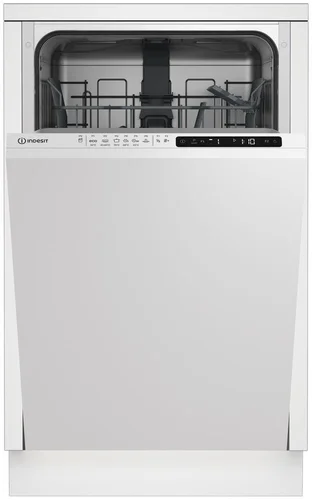 Встраиваемая посудомоечная машина Indesit DIS 1C69 B, узкая, ширина 44.8см, полновстраиваемая, загрузка 10 комплектов 869893900040
