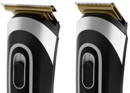 Триммер Rowenta TN9110F4 черный/серебристый насадок в компл:10шт