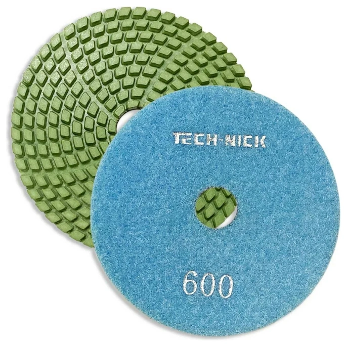 Круг алмазный гибкий шлифовальный АГШК GABBRO (100x2.5 мм; Р600) TECH-NICK 128.120.7337