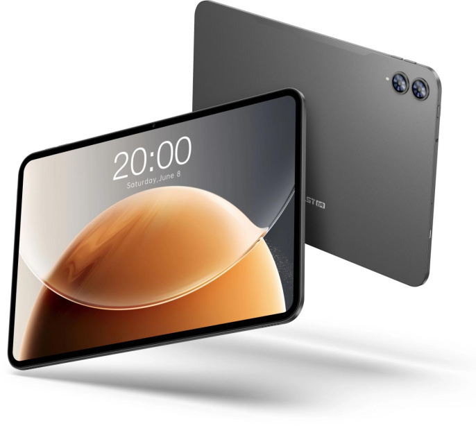 Планшет Teclast T65 Premium set 2026 T7280 2.2 8C RAM6Gb ROM256Gb 13.4" IPS 1920x1200 4G Android 16 черный 13Mpix 5Mpix BT WiFi microSD 1Tb 8000mAh 27257520