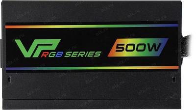 Блок питания GameMax VP-500-RGB MODULAR 500W ATX (24+2x4+2x6/8пин) Cable Management