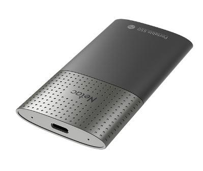 128ГБ Внешний диск SSD NETAC Z9 NT01Z9-128G-32BK, USB-C, запись - 480МБ/с, чтение - 550МБ/с, черный