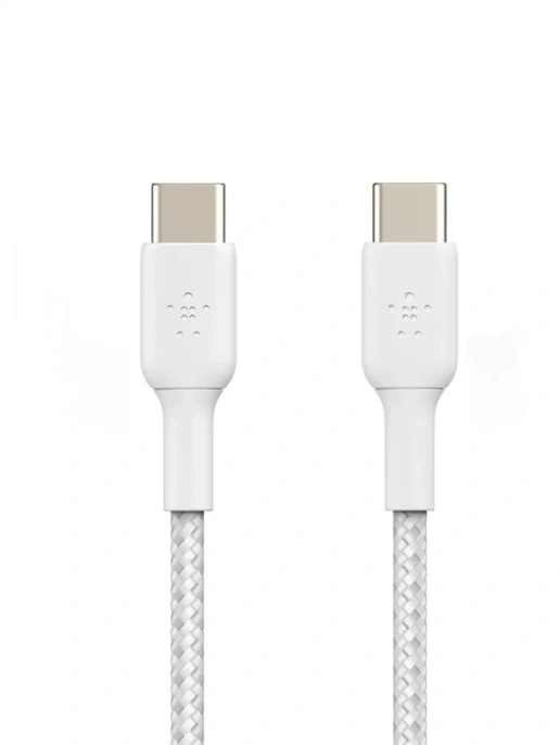 Кабель Belkin BoostCharge 100W PD USB-C To USB-C. Длина: 2м. Цвет: белый