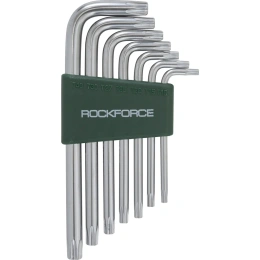 Набор ключей Rockforce торкс Г-образных ударопрочных T10H-40H RF-5071T 5802 RF-5071T 5802