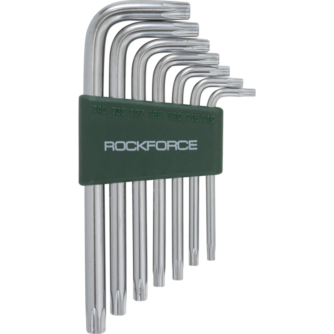 Набор ключей Rockforce торкс Г-образных ударопрочных T10H-40H RF-5071T 5802 RF-5071T 5802