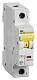 Выключатель автоматический IEK MVA31-1-063-C 63A тип C 6kA 1П 230В 1мод белый (упак.:1шт)