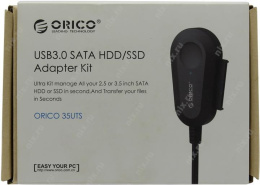 Orico 35UTS-BK SATA - USB3.0 Adapter (адаптер для подкл-я 3.5" SATA устройств к USB3.0)+Б.П.