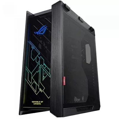 Корпус для пк ASUS GX601 ROG STRIX HELIOS CASE Black RGB ATX/EATX mid-tower gaming case with tempered glass, aluminum frame, GPU braces, 420mm radiator support and Aura Sync,17.8 Kg.EATX (12"x10.9")