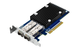Сетевая карта QNAP QXG-10G2SF-X710 LAN Expansion Card, PCIe Gen3 x8, 2 x SFP+ ports 10Gbps/1Gbps