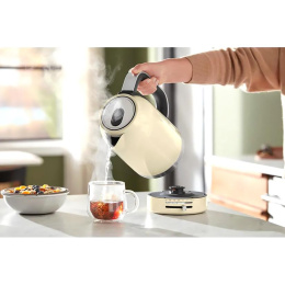 Электрочайник KitchenAid, 1.7 л. Электрочайник KitchenAid, термо-контроль, 1.7 л., кремовый (5KEK1701EAC)