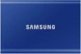 Внешний накопитель Samsung T7 2TB MU-PC2T0H/WW (синий) USB-C, запись - 1000МБ/с, чтение - 1050МБ/с