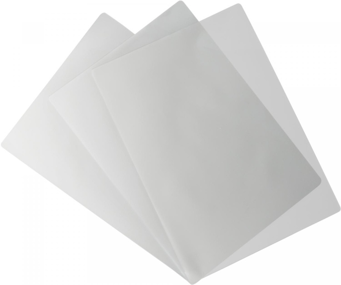 Пленка для ламинирования Silwerhof 75мкм A4 100шт глянцевая 216x303мм