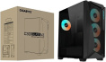 Корпус Gigabyte GB-C301G черный без БП ATX 3x120mm 5x140mm 2xUSB3.0 audio bott PSU