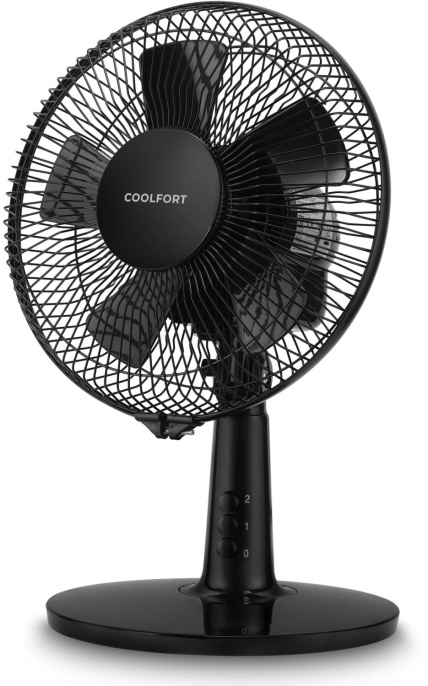 Вентилятор настольный COOLFORT CF-2001, черный
