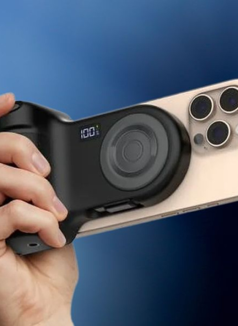 Belkin показала пауэрбанк Stage PowerGrip в форме рукоятки для камеры