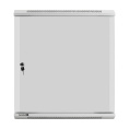 Шкаф телекоммуникационный 19" настенный 12U ExeGate EC-WM-12U.450.M.GREY (19”, 12U, 600x450x635mm (ШхГхВ), передняя дверь металл, съемные боковые панели, пыле- и влагозащита IP23, светло-серый RAL 7035) EX298615RUS