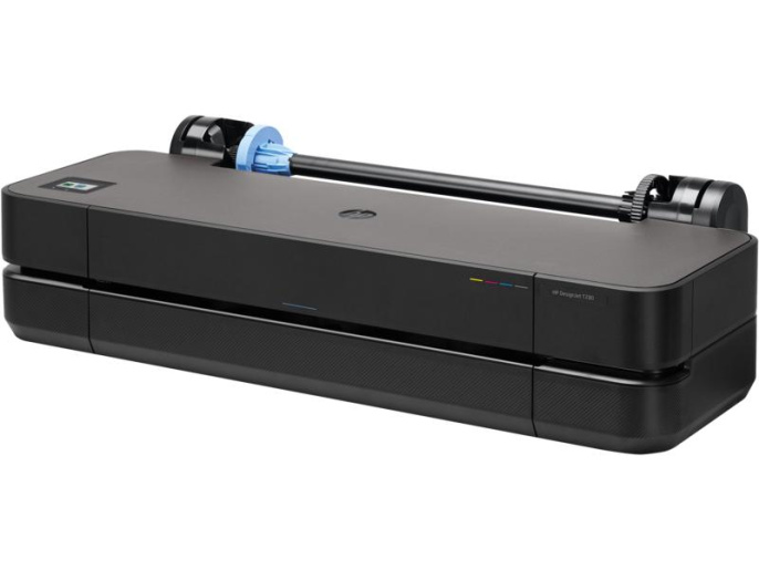 Широкоформатный принтер HP DesignJet T230 Printer 24",4color,2400x1200dpi,516Mb, 35spp A1 ,USB/GigEth/Wi-Fi,rollfeed,sheetfeed, autocutter,repl. 5ZY57A/5HB07A 5HB07D#B19