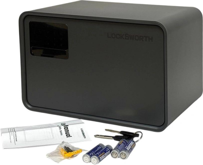 Сейф мебельный LockSworth VS4523-BK взломостойкий встраиваемый 200x310x200мм электронный/ключевой