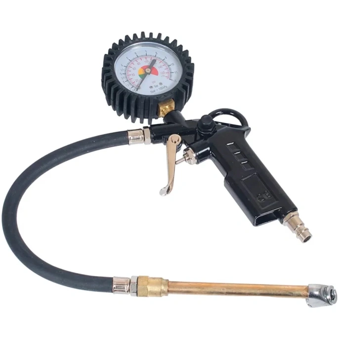 Грузовой пистолет для накачки шин АвтоDело с манометром 10 атм. 42304 12082