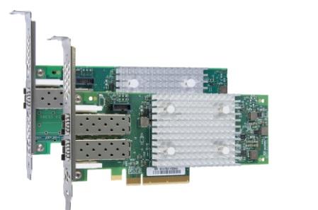 Сетевая карта Lenovo QLogic 16Gb Enhanced Gen5 FC Dual-port HBA, transivers no included, ATZC, 01CV760 B-ATZC