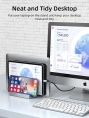 Вертикальная подставка CABLETIME CS14B (CT-VLP02-AB) для ноутбука, черный